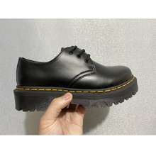 Dr. Martens Giày Dr.Martens Airwair Cổ Thấp Mũi Tròn Bằng Da Đế Dày Dành Cho Nữ