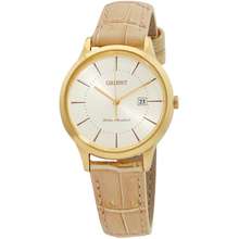 Orient Contemporary Quartz White Dial Ladies Watch Rf Qa0003G