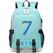 Justgogo Korean Kpop Bangtan Boys Backpack