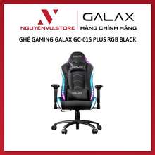 Ghế Gaming Gc-01S / Gc-01S Plus Black Led Rgb - 