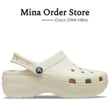 [ Chính Hãng ] Giày Clog Nữ Crocs Platform