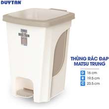 Thùng Rác Đạp Trung Nhựa Duy Tân Matsu