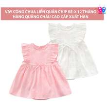 Váy Công Chúa Liền Quần Chip Hàng Quảng 