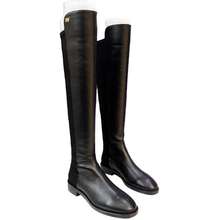 Giày Boot Nữ Keelan Black Leather Just Màu