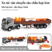 Đồ Chơi Xe Vận Chuyển Rào Chắn Và