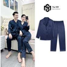 Bộ Pijama Nam Nữ Chất Lụa Tô Châu Cao