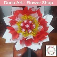 TẶNG THIỆP bó hoa sáp thơm BH 07 DONA ART 