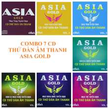 [MDCD] Combo 7 CD Thử Dàn Âm Thanh ASIA GOLD