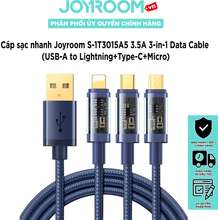 Cáp sạc S-1T3015A5 3.5A 3-in-1 Data Cable