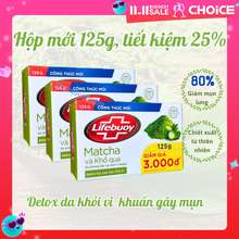 [MỚI]Combo 3 xà bông cục matcha và khổ