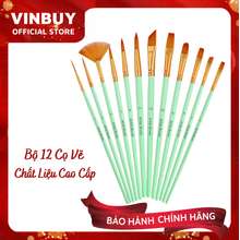 Bộ 12 Cây Cọ Vẽ Chuyên Dụng Cao Cấp