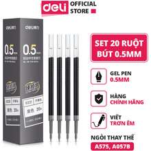 Combo 20 ruột bút gel S221 0.5mm dùng cho