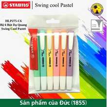 Bộ 6 Bút dạ quang swing cool Pastel