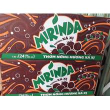 Mirinda xá xị 330ml thùng