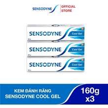 Bộ 3 Kem Đánh Răng Cool Gel 160G Giúp