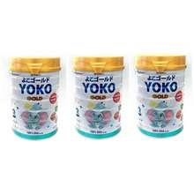 Bộ 3 Lon Sữa Bột Gold Yoko 3 850G