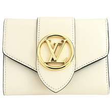 Ví Nữ LV Pont Compact Wallet White M69176