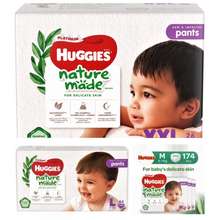 Tã Dán Quần Huggies Platinum Nature Made Size 