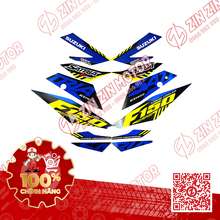 Tem Satria F150 Fi Raider R150 Fi 2021 Xanh Đen