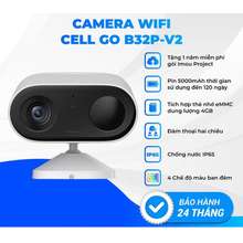 Camera Imou Cell Go B32P 3M 2K Pin Sạc Đàm