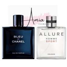 Chanel Combo 2 Chai Nước Hoa Nam Chính Hãng Bleu De Chanel For Men 100Ml Xt8 + Chanel Allure Homme Sport Cologne 100Ml Xt7