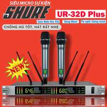 Shure Micro Không Dây Ur-32D Plus Mới 2024,