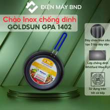 Chảo Inox chống dính 3 lớp GPA1402 -