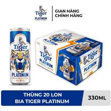 Hỏa Tốc Hcm Thùng 20 Lon Bia Lúa Mì Tiger