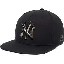 Mũ Metal Logo Snapback New York Yankees