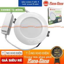 [Combo 12 Bóng] Đèn Led Downlight Âm Trần