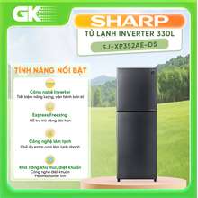 Tủ Lạnh 330L Sj Xp352Ae Ds Inverter Hàng