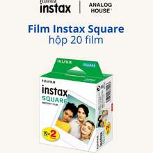 Film Instax Square Viền Trắng Giấy In Ảnh 