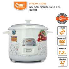 Comet Nồi Cơm Điện Nắp Rời 1.2Lit Cm8009