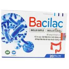 Bacilac (20 ống x 10ml)cải thiện hệ vi