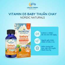 Vitamin D3 Baby Nordic Thuần Chay Chiết