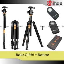 Chân Máy Ảnh Tripod/ Monopod Q-666 + Remote