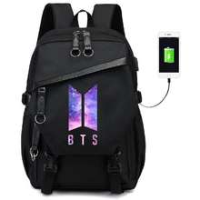 Justgogo Kpop Bangtan Boys Backpack Daypack