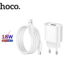 Bộ sạc nhanh USB to Type-C C109A PD18W+QC3.0 