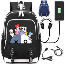 Justgogo Kpop Bangtan Boys Backpack Daypack