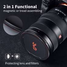 Magnetic Metal Camera Lens Filter Cap Just for