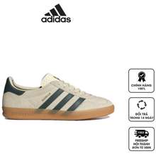 Giày Gazelle Indoor Cream White Collegiate Green 