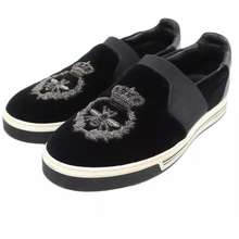 Giày Slip On Nữ Dolce Gabbana D G Emblem