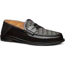 Giày Lười Loafer Black Smooth Calfskin And