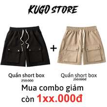 Combo 2 Quần Short Box V2 Kugo - Quần Short