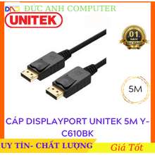 Cáp Displayport 4K dài 5m YC610BK Hàng Chính 