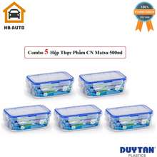 [FreeshipMAX] Combo 5 Hộp Nhựa Chữ Nhật