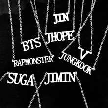 Vòng Cổ Tên Bangtan Boys Bằng Thép Không