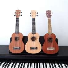 Đàn Ukulele Soprano Gỗ Mộc Size 21 Inch