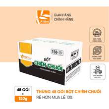 Thùng Bột Chiên Chuối 150G X 48 Gói -