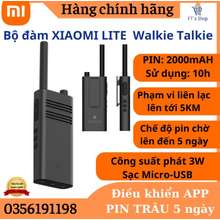 Bộ đàm lite-Kết nối 5km-Pin trâu 5